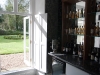 The bar leading to the front garden